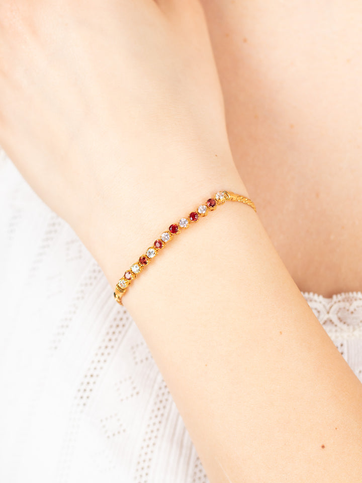 Vintage 90. gadu kaklarotas un rokassprādzes komplekts