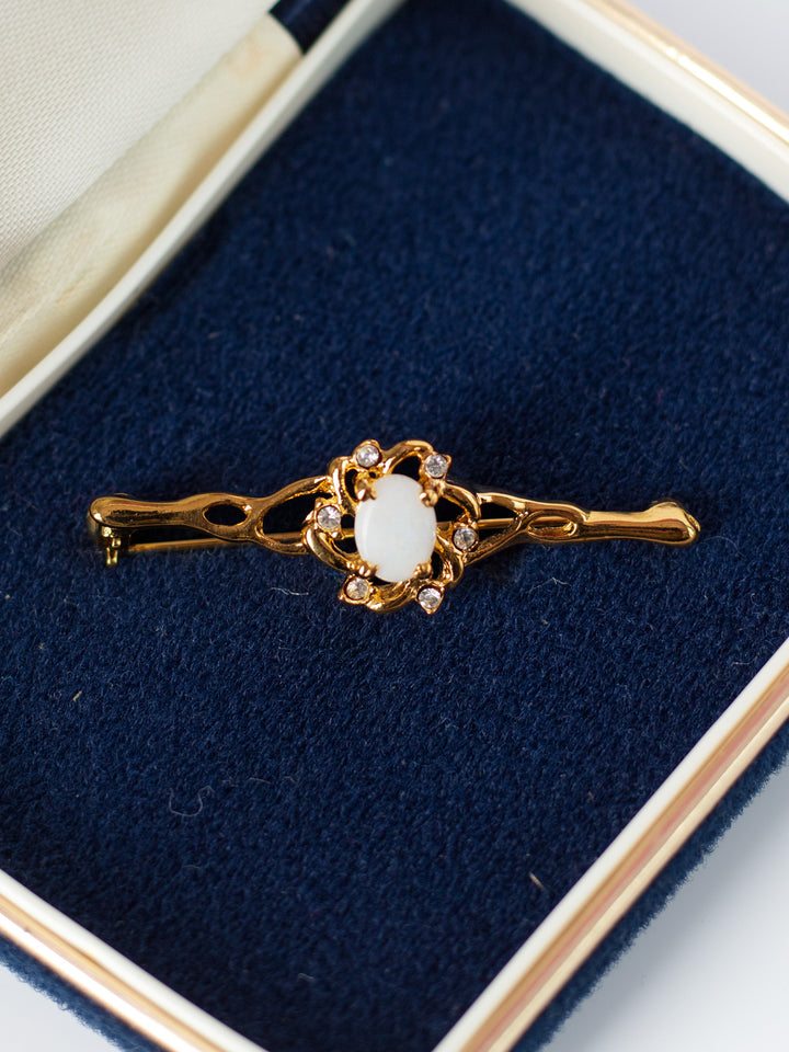 Vintage 90. gadu opāla piespraude