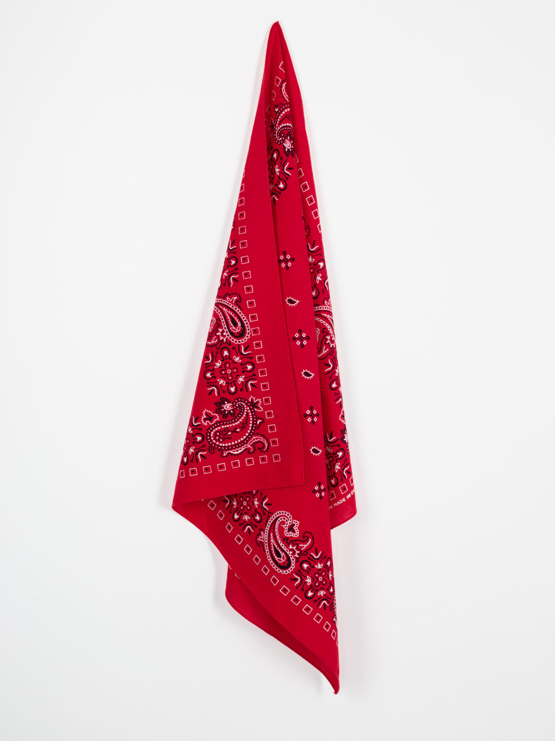 Vintage bandana sarkanā krāsā