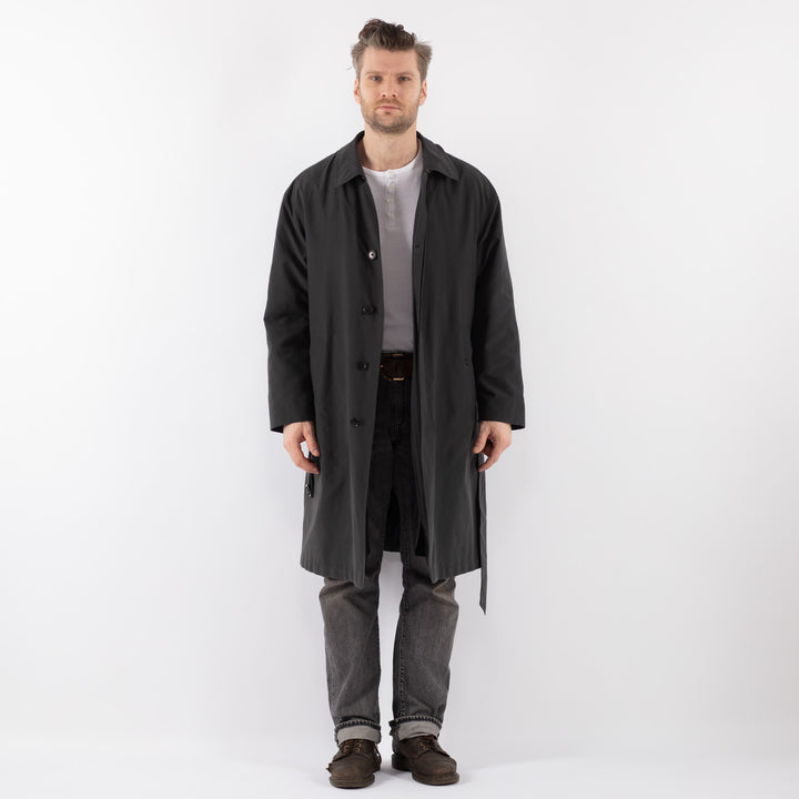 Vintage 90's Men Trench Coat in GrayZ1100