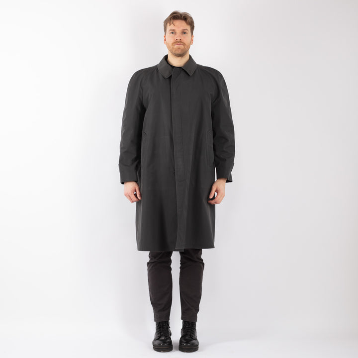 Vintage 70's Men Mac Coat in GrayZ1251