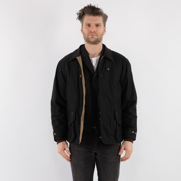 Vintage 80's Men Filson Waxed Canvas Jacket Made in USA - NorthernGrip