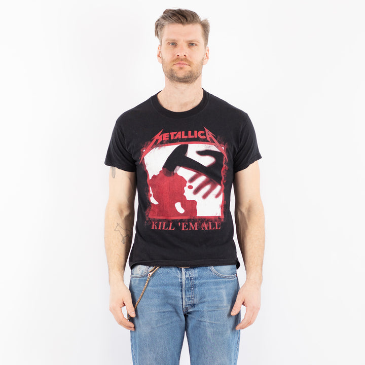 Vintage 00's Men T-Shirt in BlackZ1349