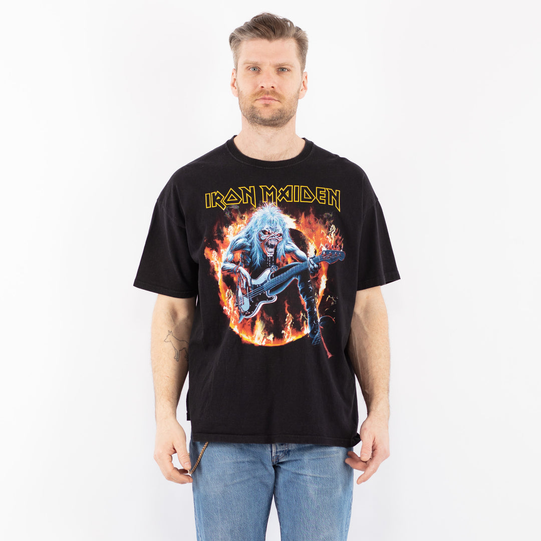 Vintage 00's Men T-Shirt in BlackZ1352