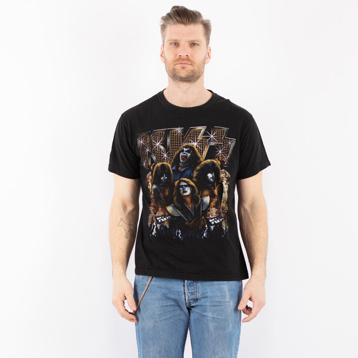 Vintage 00's Men T-Shirt in BlackZ1358