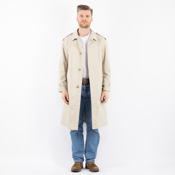 Vintage 70's Men Trench in BeigeZ1466