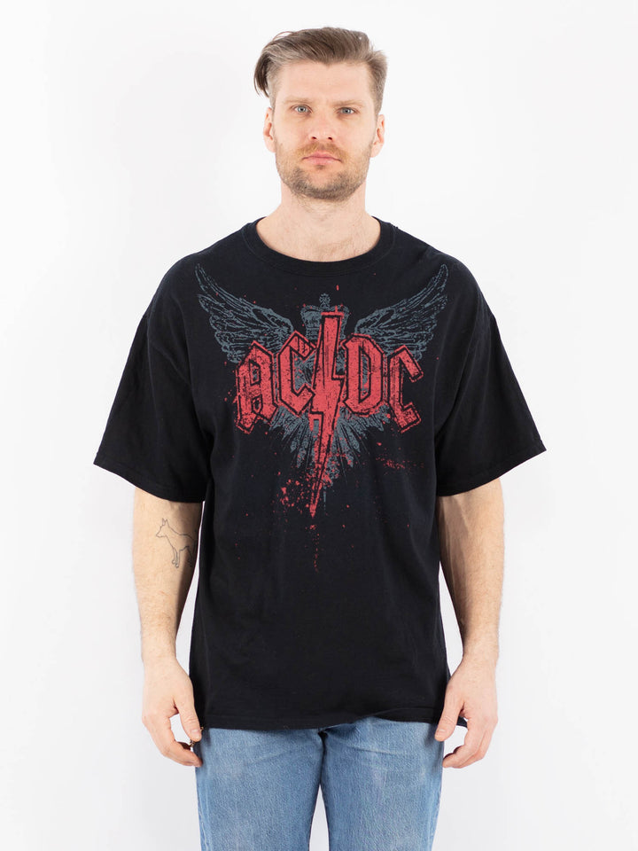 Vintage 00's Men T-Shirt in BlackZ1364