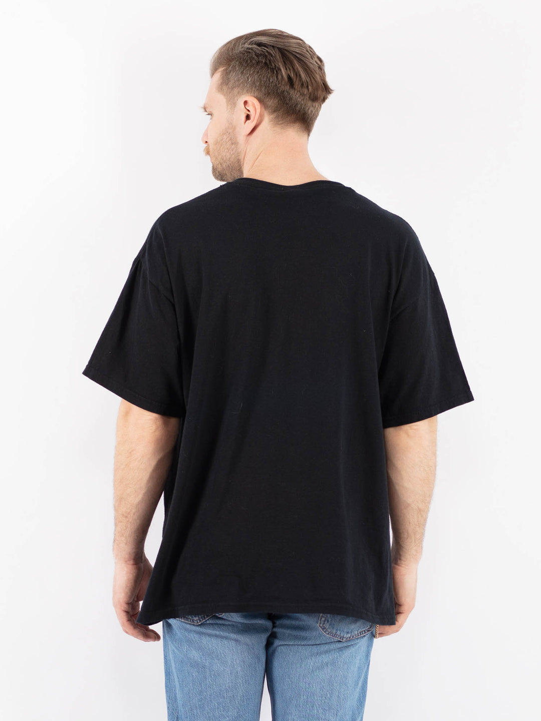 Vintage 00's Men T-Shirt in BlackZ1364