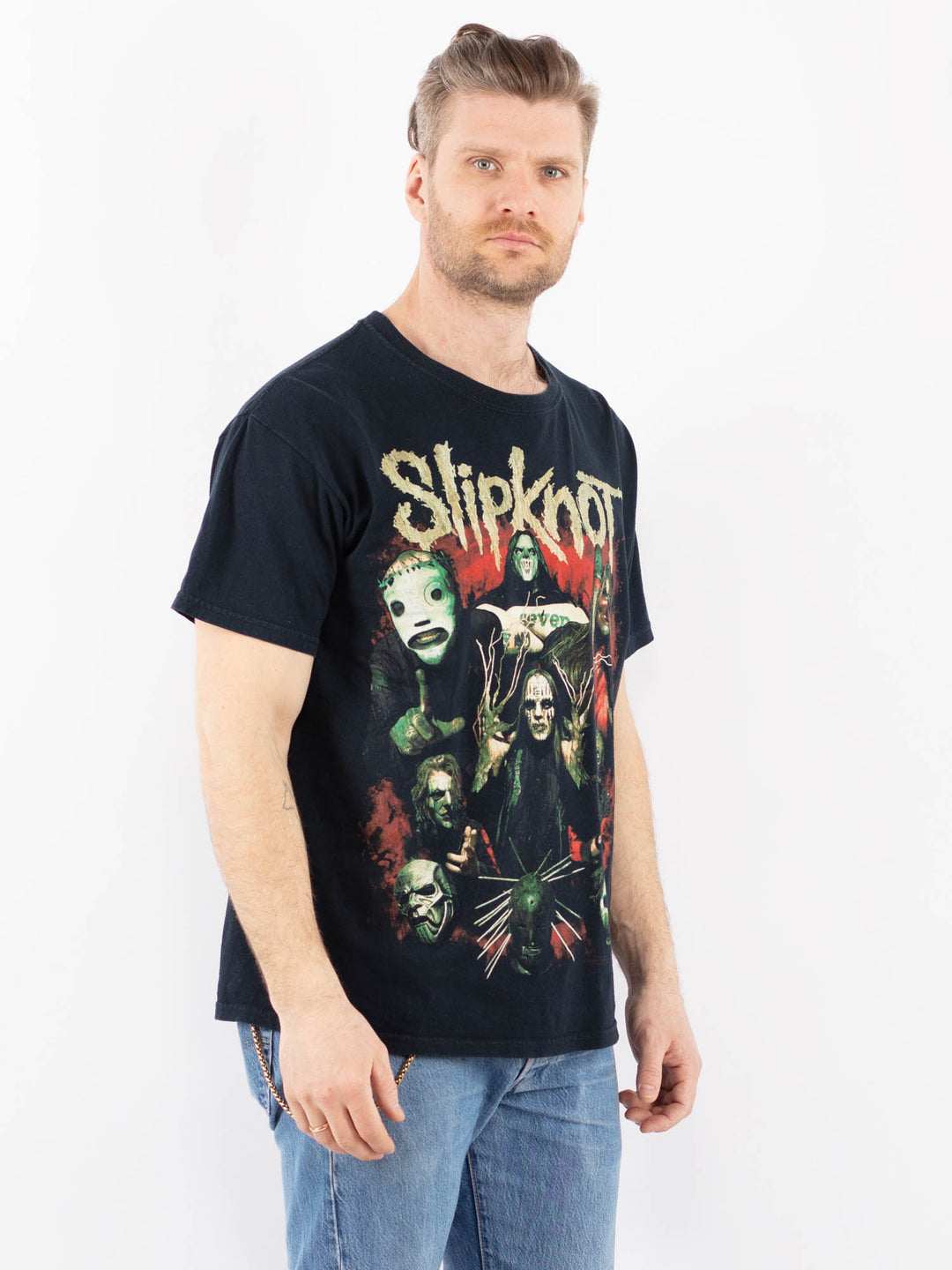 Vintage 00's Men T-Shirt in GrayZ1371