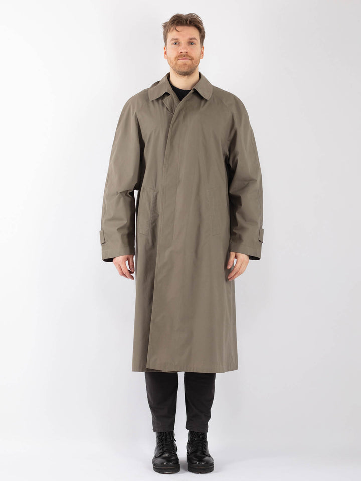 Vintage 70's Men Mac Coat in BeigeZ1247