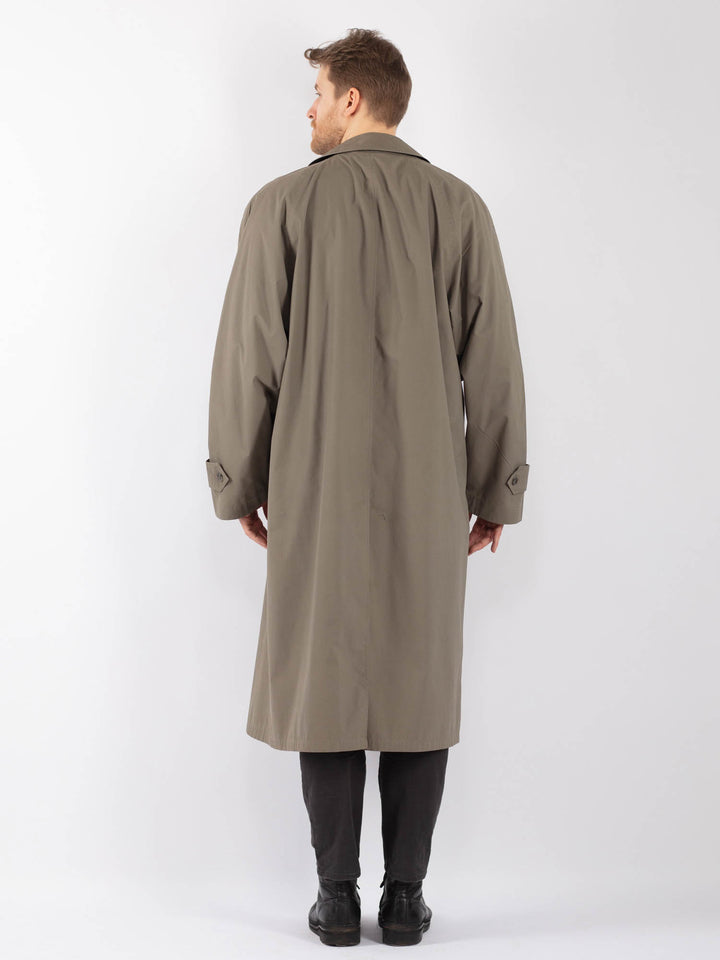 Vintage 70's Men Mac Coat in BeigeZ1247