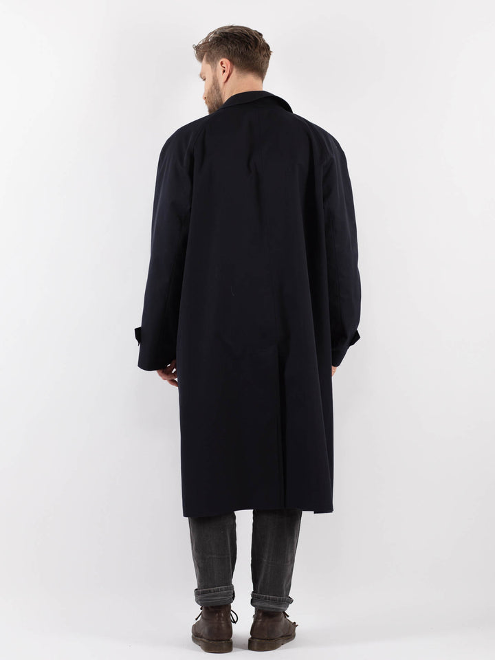 Vintage 70's Men Trench Coat in BlueZ932