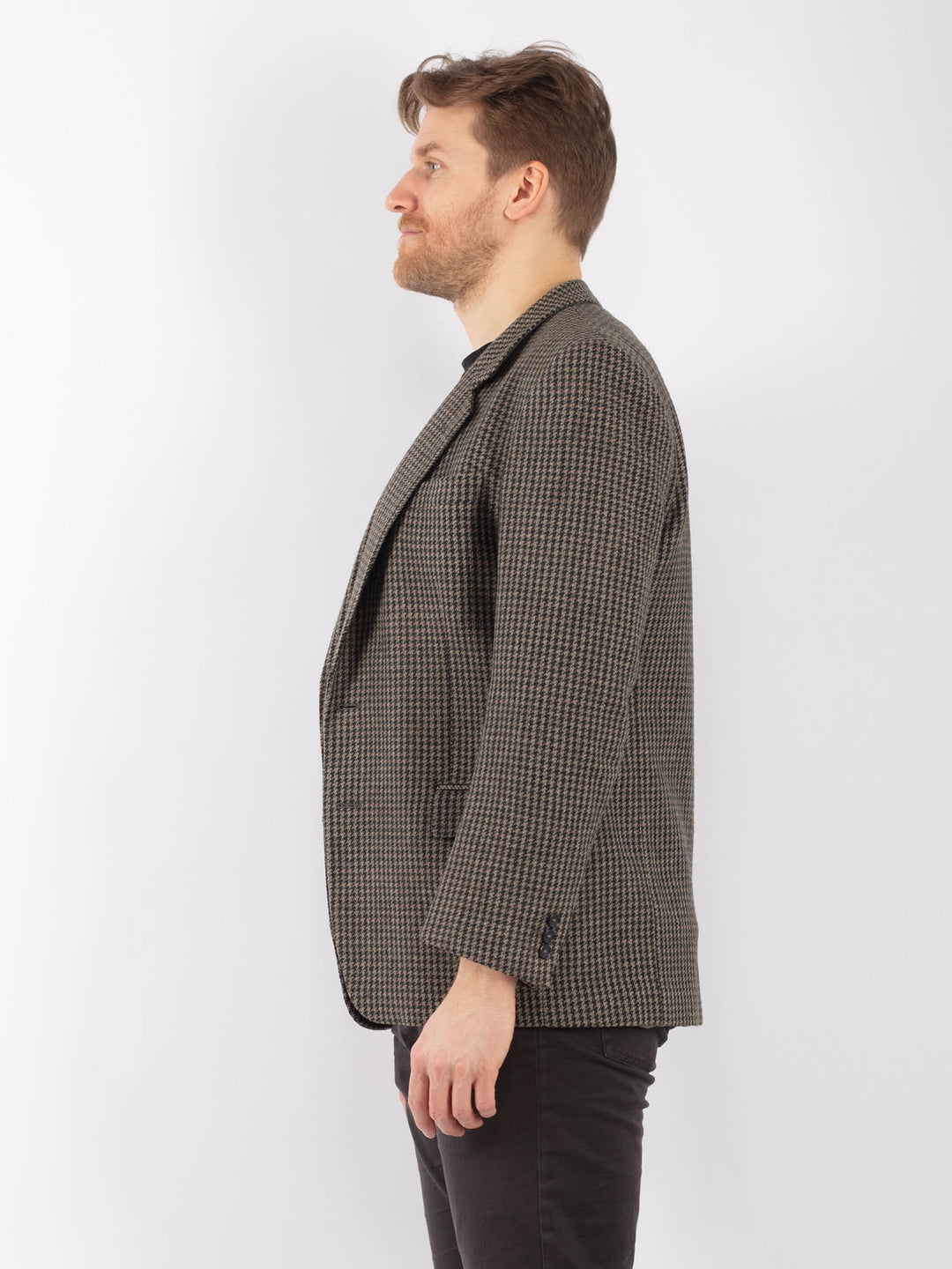 Vintage 70's Men Blazer Jacket in GrayZ1320