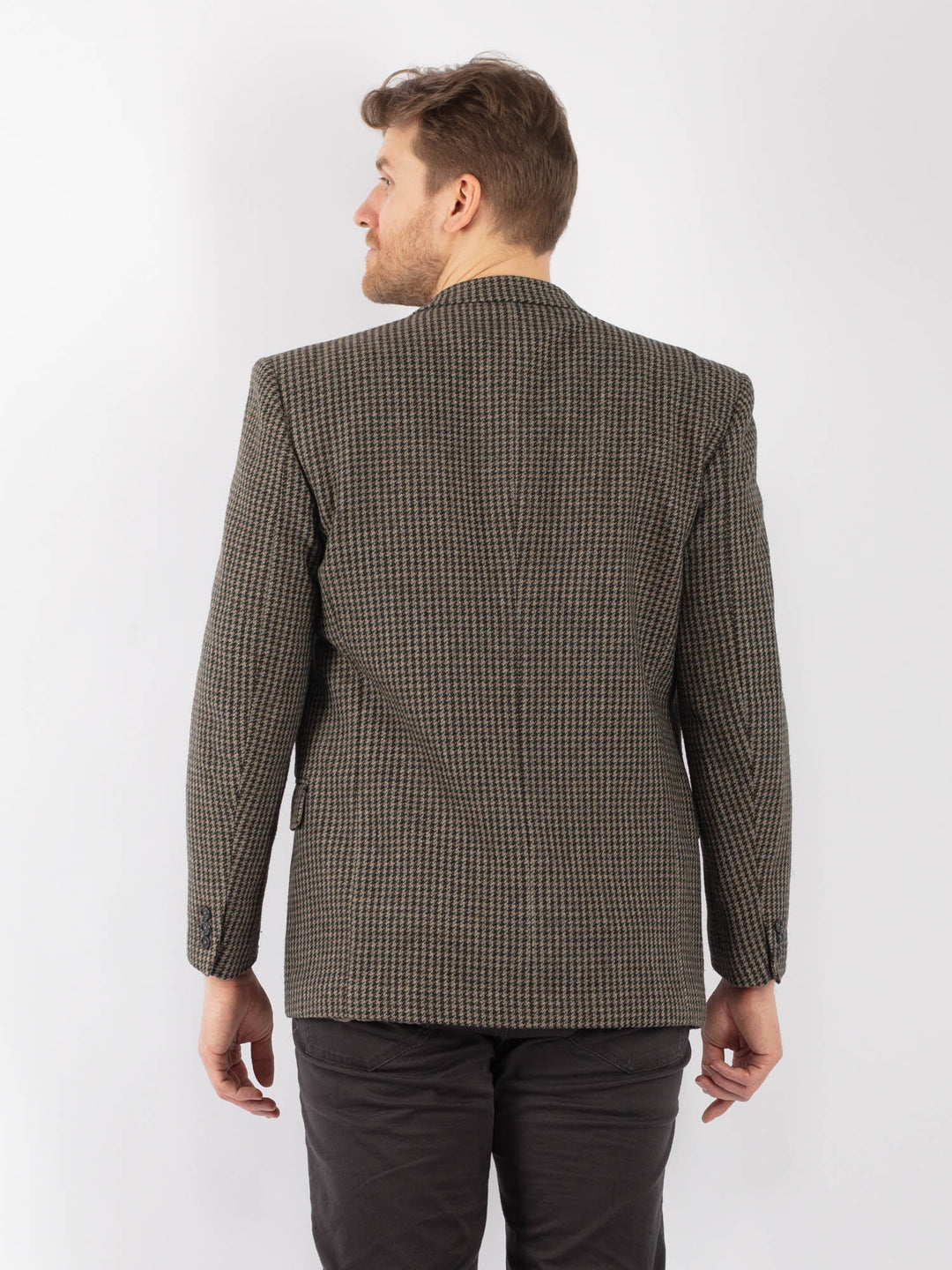 Vintage 70's Men Blazer Jacket in GrayZ1320