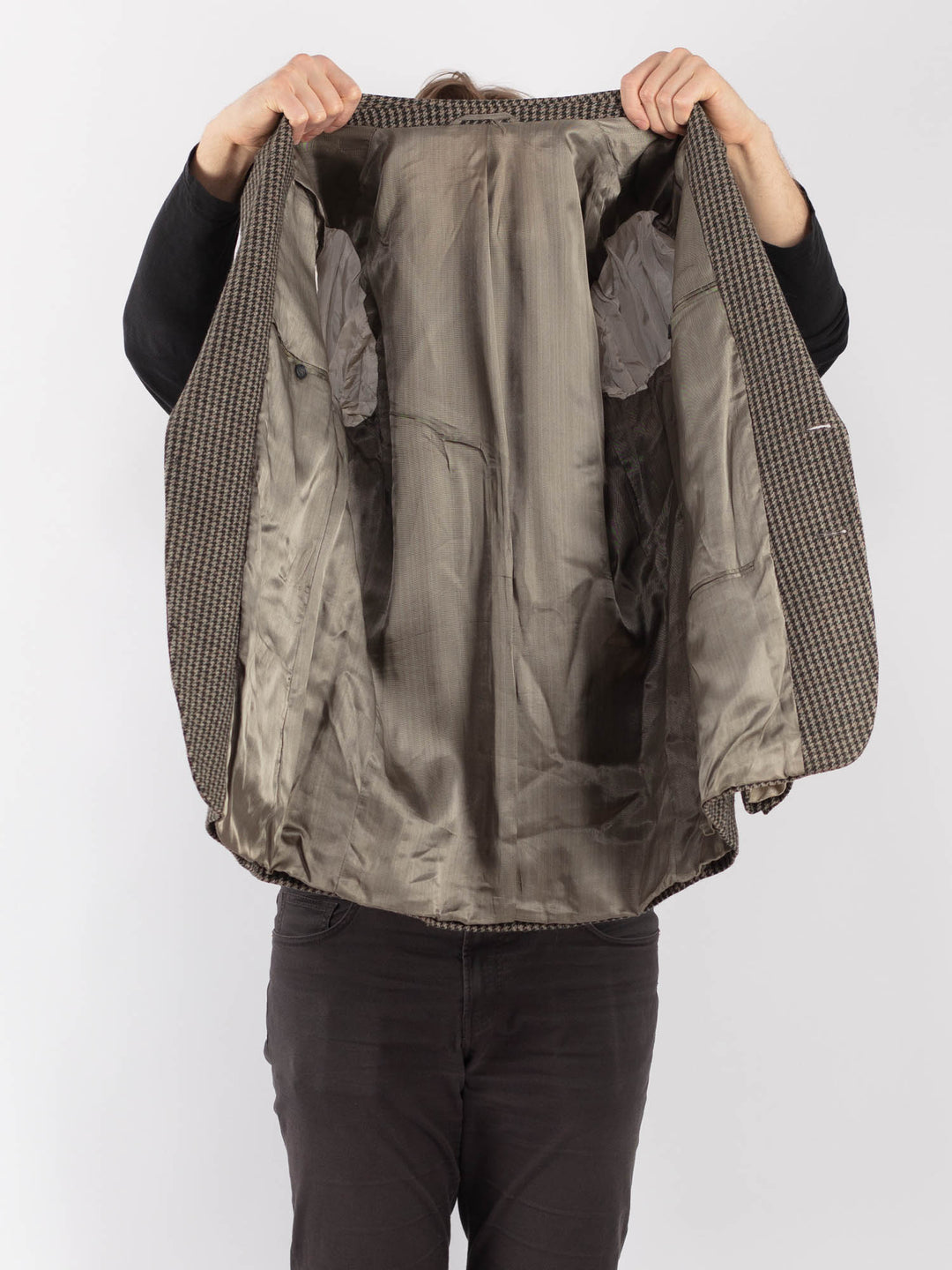 Vintage 70's Men Blazer Jacket in GrayZ1320