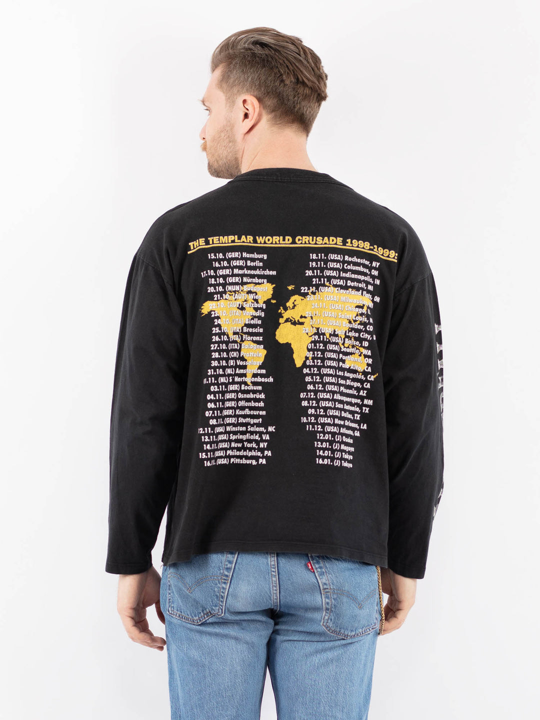 Vintage 90's Men Shirt in GrayZ1362