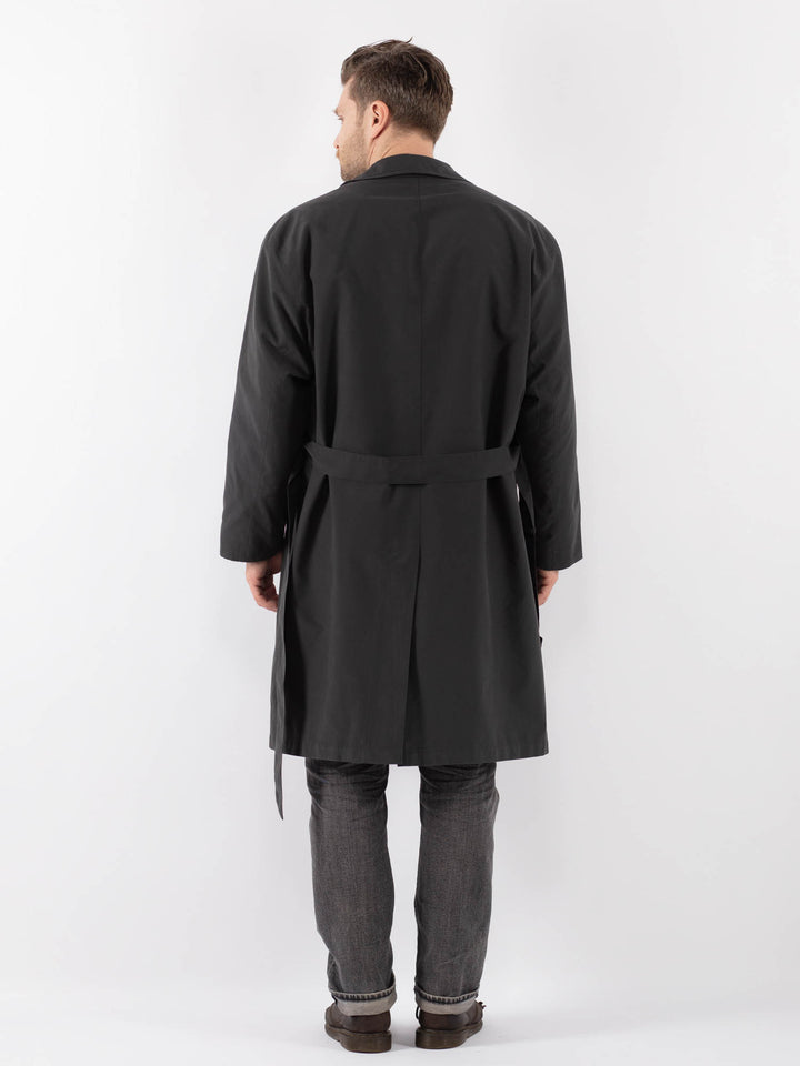 Vintage 90's Men Trench Coat in GrayZ1100