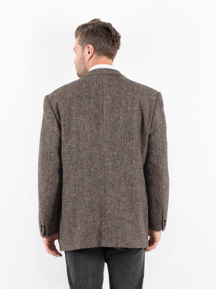 Vintage 90's Men Harris Tweed Jacket in BeigeZ1718