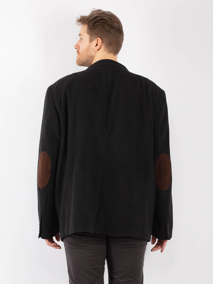 Vintage 90's Men Wool Blazer in GrayZ1269