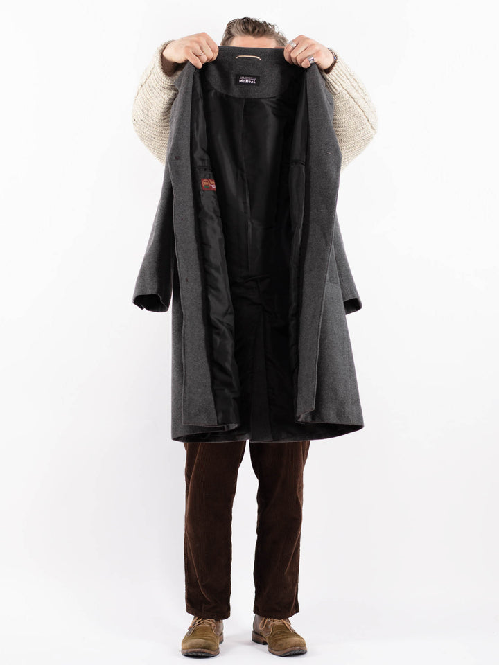 Vintage 90's Men Wool Blend c in GrayZ1623