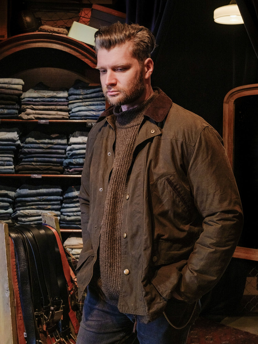 Men Waxed Canvas Jackets