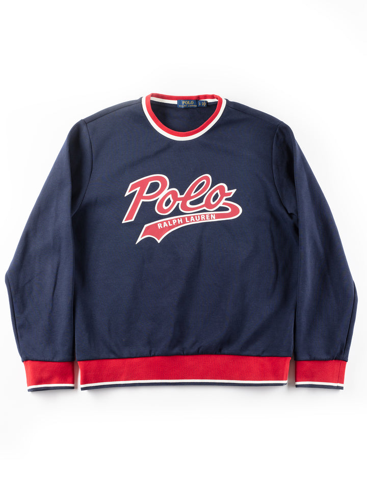 Vintage 00's Men Ralph Lauren Sweatshirt in Blue