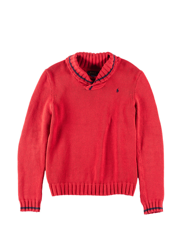 Vintage 00's Men Ralph Lauren Sweater in Red