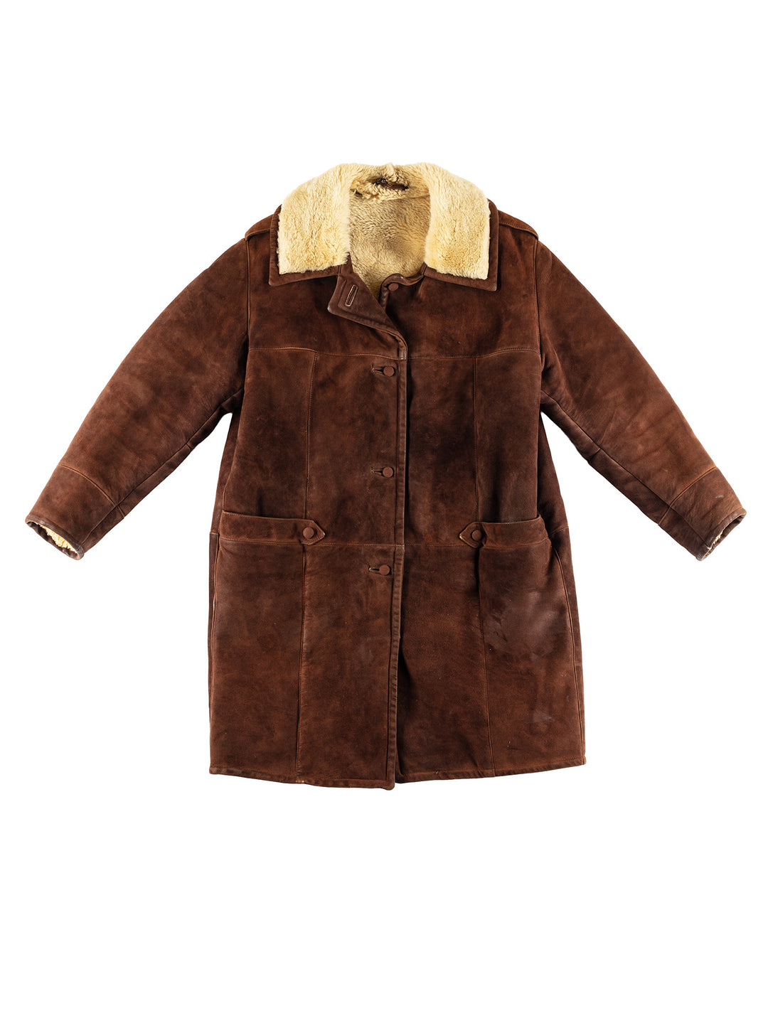 Vintage 80's Women Coat in BrownMN420