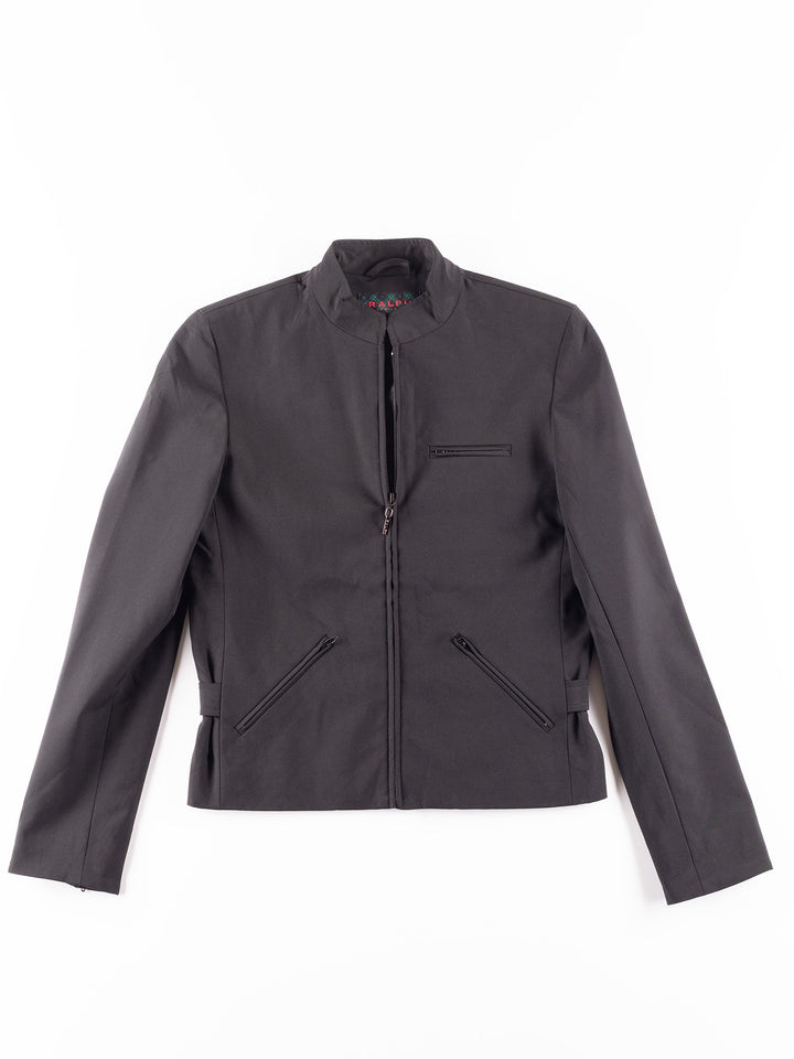 Vintage 00. gadu sieviešu Ralph Lauren jaka melnā krāsā