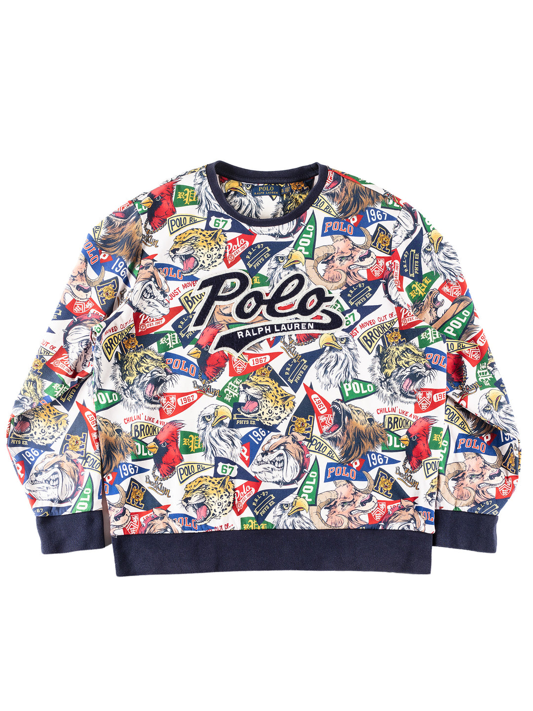 Vintage 00's Men Ralph Lauren Sweatshirt in Multi