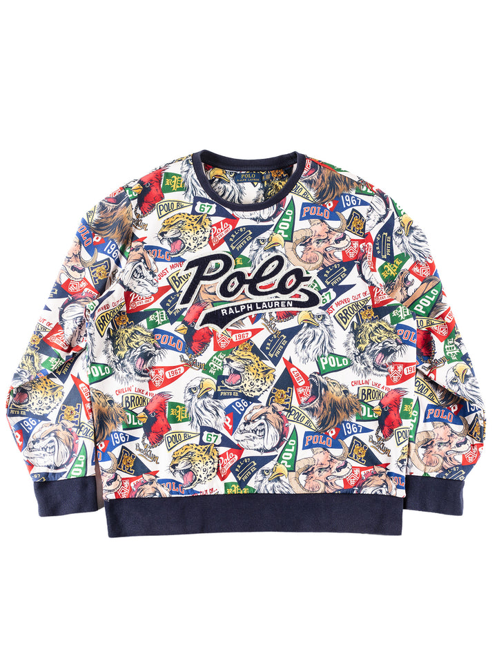 Vintage 00's Men Ralph Lauren Sweatshirt in Multi