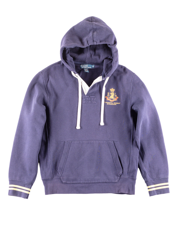 Vintage 00's Men Ralph Lauren Hoodie in Blue