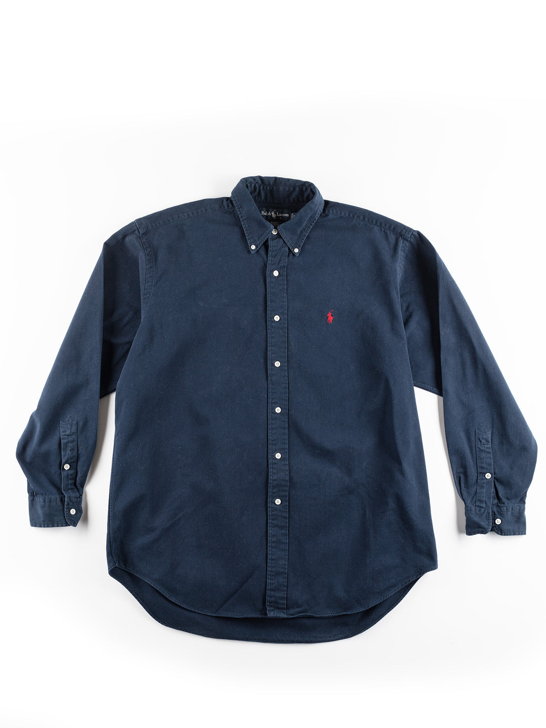 Vintage 2000. gadu vīriešu Ralph Lauren krekls zilā krāsā