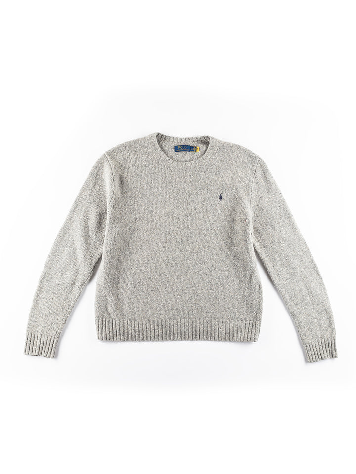 Vintage 00. gadu vīriešu Ralph Lauren džemperis pelēkā krāsā