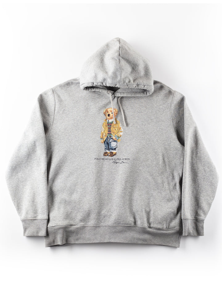 Vintage 00's Men Ralph Lauren Hoodie in Gray