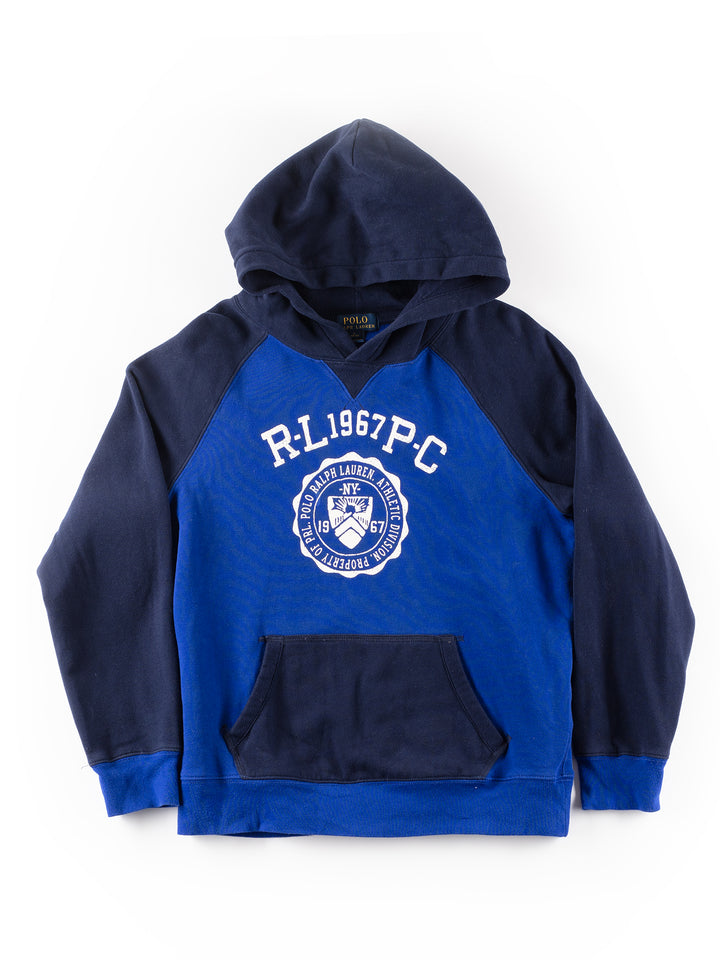 Vintage 00's Men Ralph Lauren Hoodie in Blue