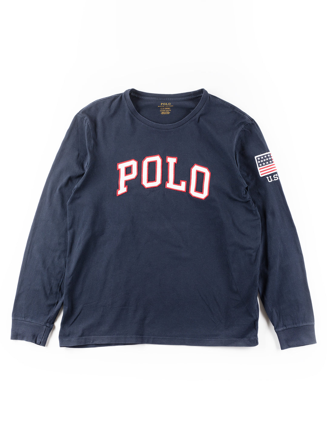 Vintage 00's Men Ralph Lauren Sweatshirt in Blue