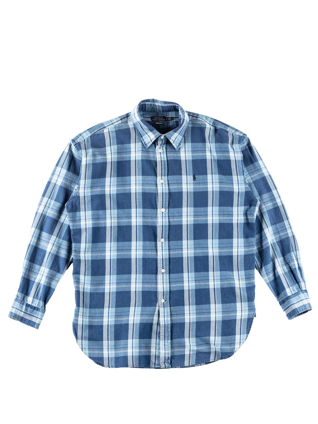 Vintage 00's Men Ralph Lauren Shirt in Blue