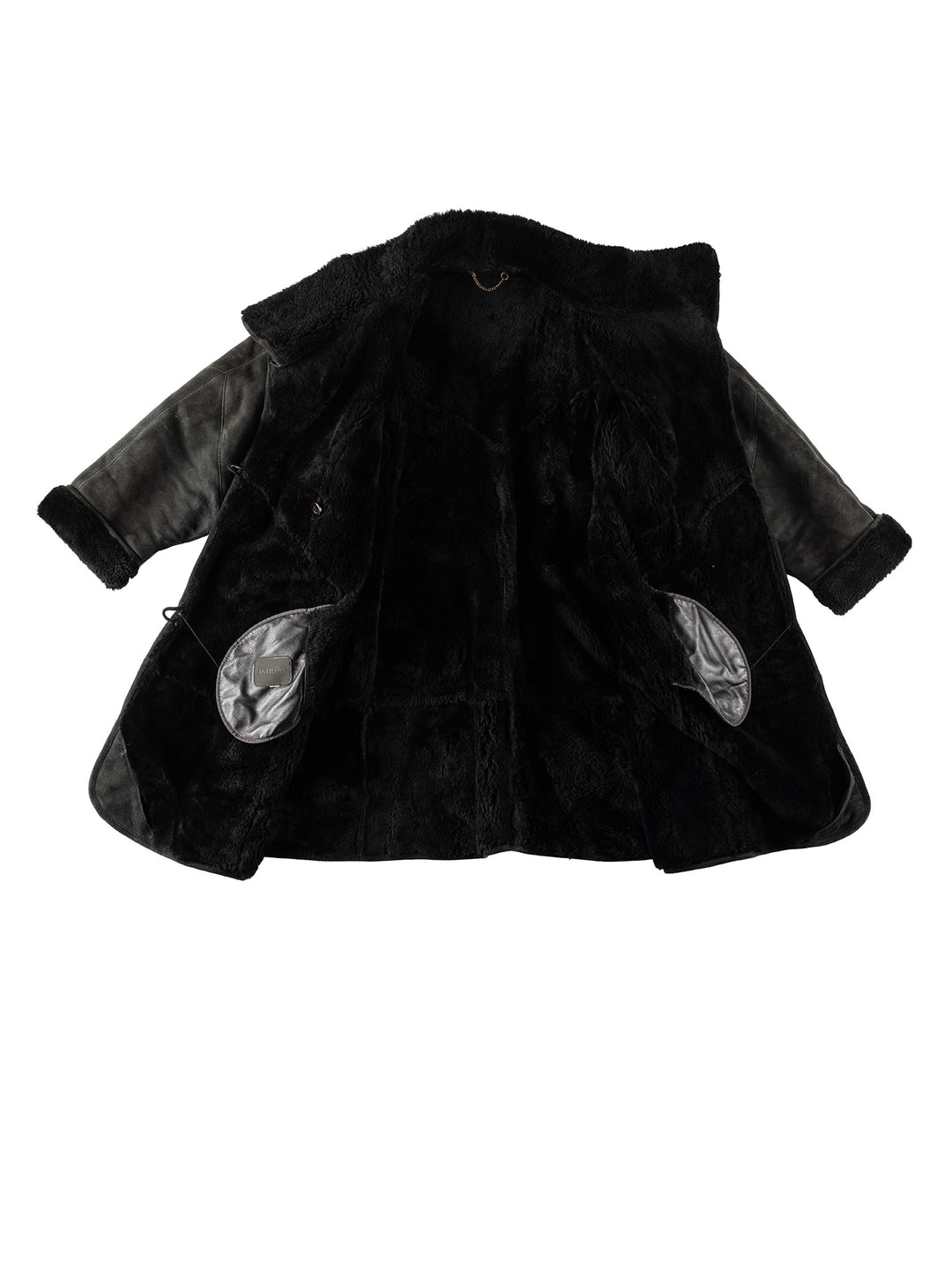 Vintage 80's Women Sheepskin Coat in MN468