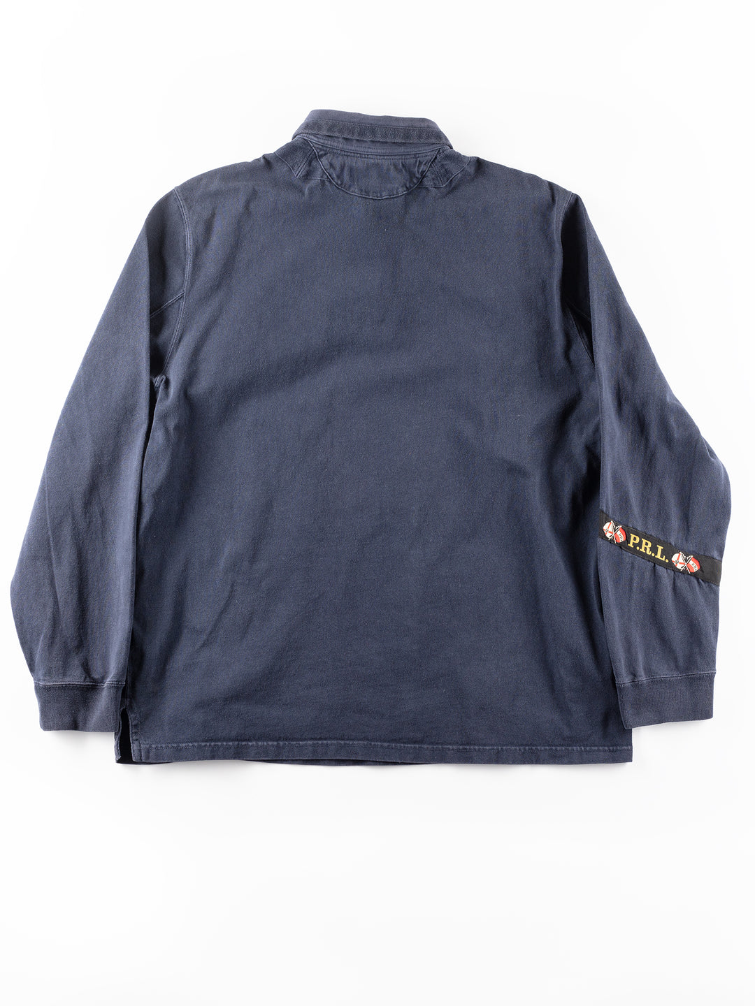 Vintage 2000. gadu vīriešu Ralph Lauren regbija krekls ar emblēmu