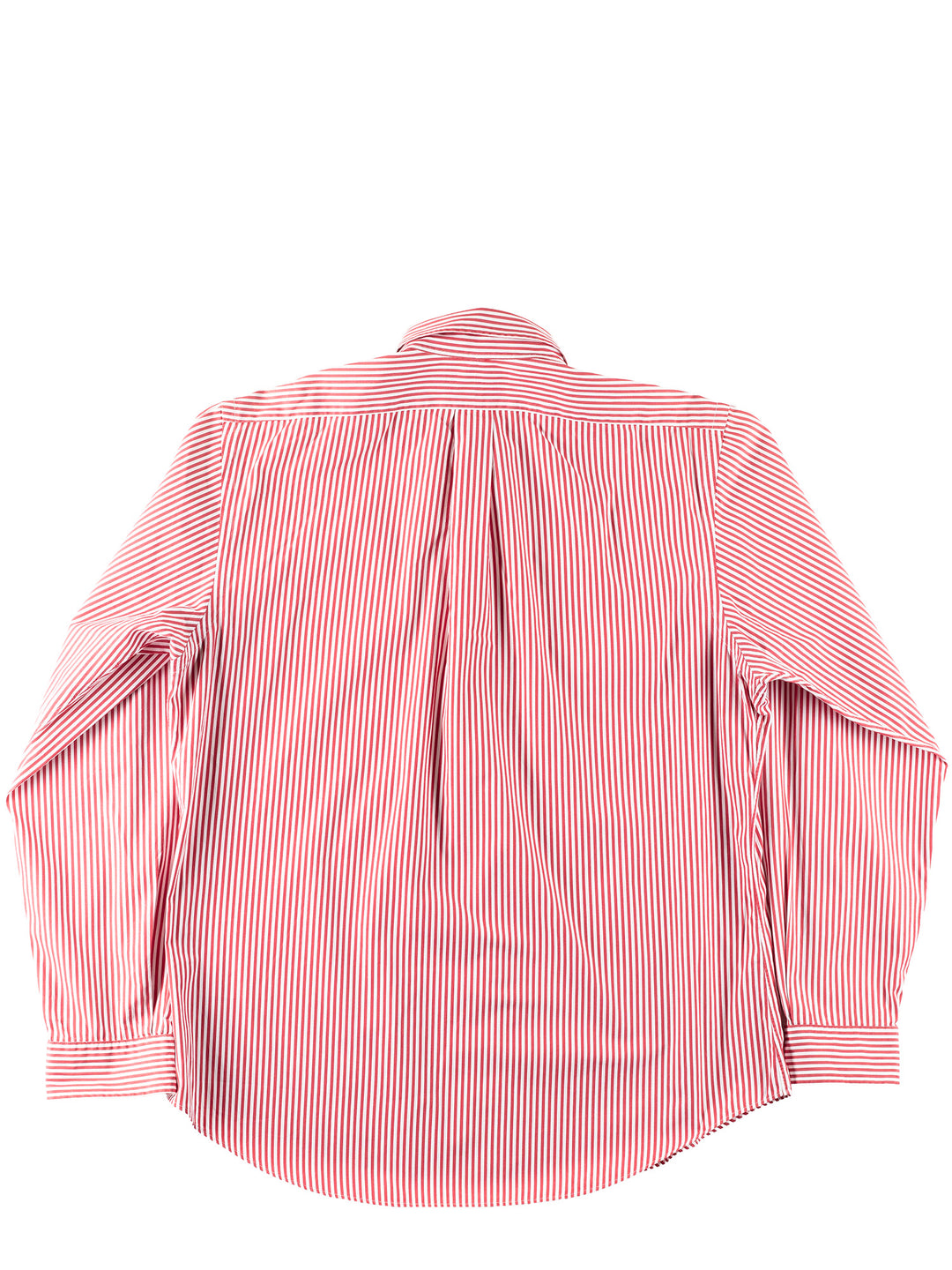 Vintage 90. gadu Vīriešu Ralph Lauren Sarkans Strīpains Krekls 