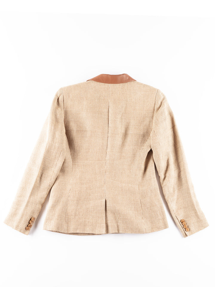 Vintage 00. gadu sieviešu Ralph Lauren jaka brūnā krāsā