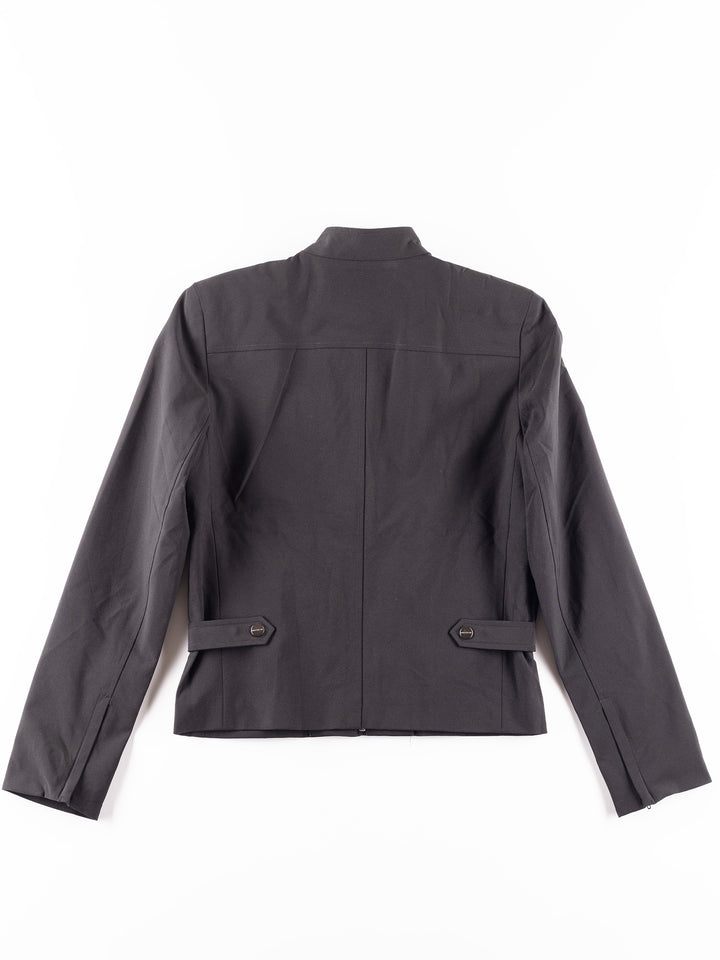 Vintage 00. gadu sieviešu Ralph Lauren jaka melnā krāsā