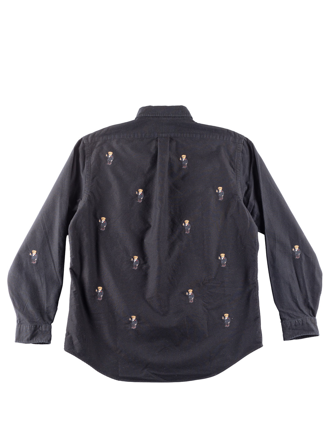 Vintage 90. gadu vīriešu Ralph Lauren krekls ar polo lāča izšuvumu