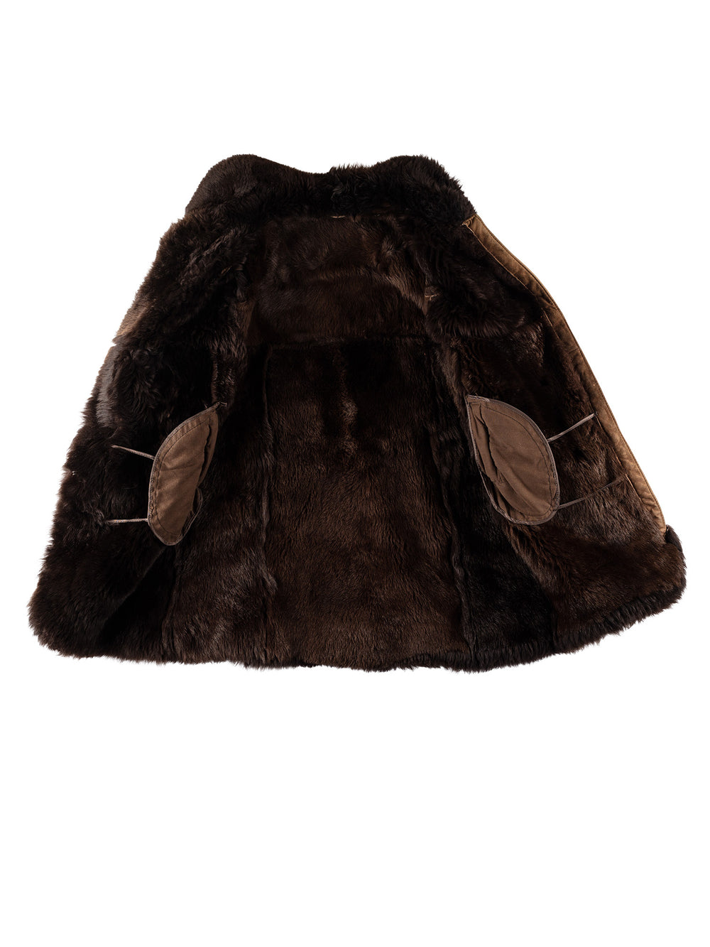 Vintage 70's Women Sheepskin Coat in MN732