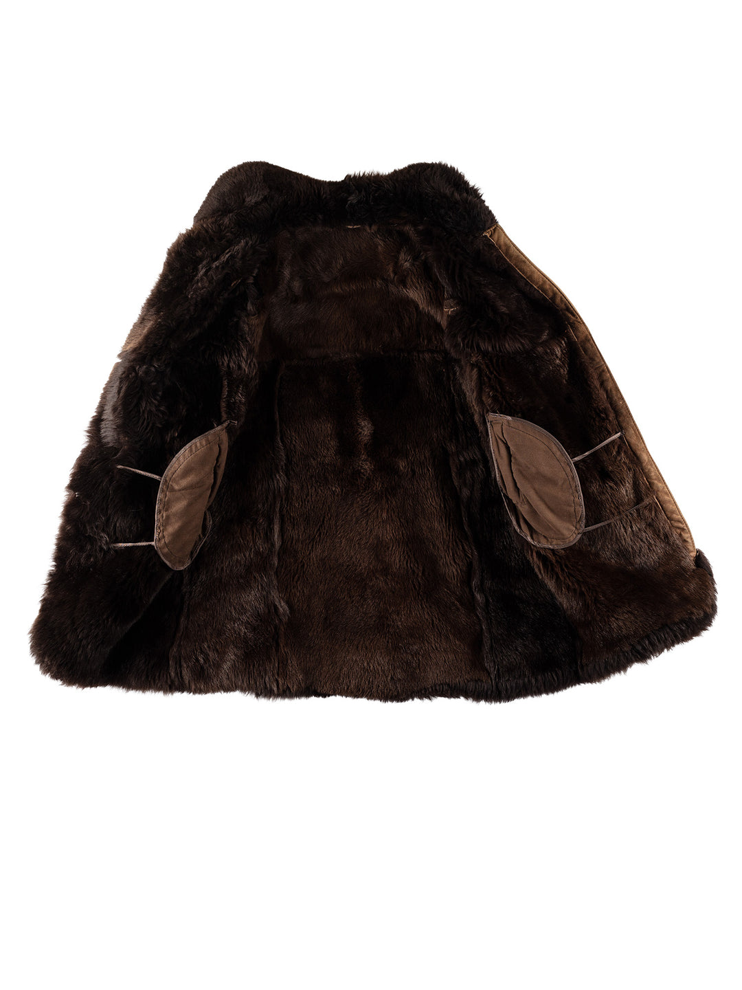 Vintage 70's Women Sheepskin Coat in MN732