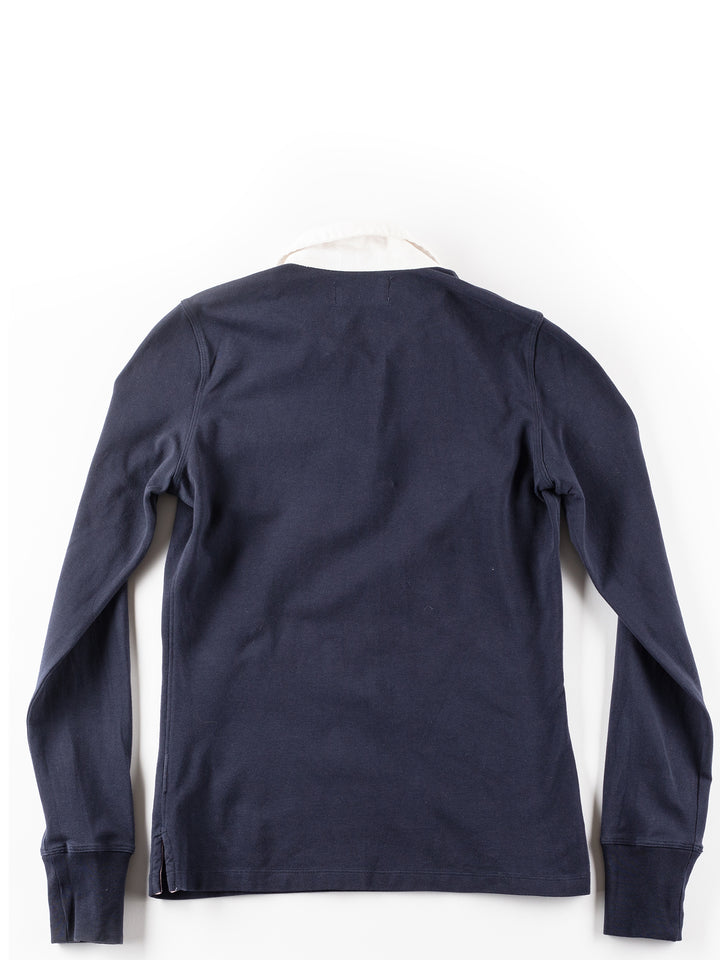 Vintage 2000. gadu Ralph Lauren regbija krekls zilā krāā