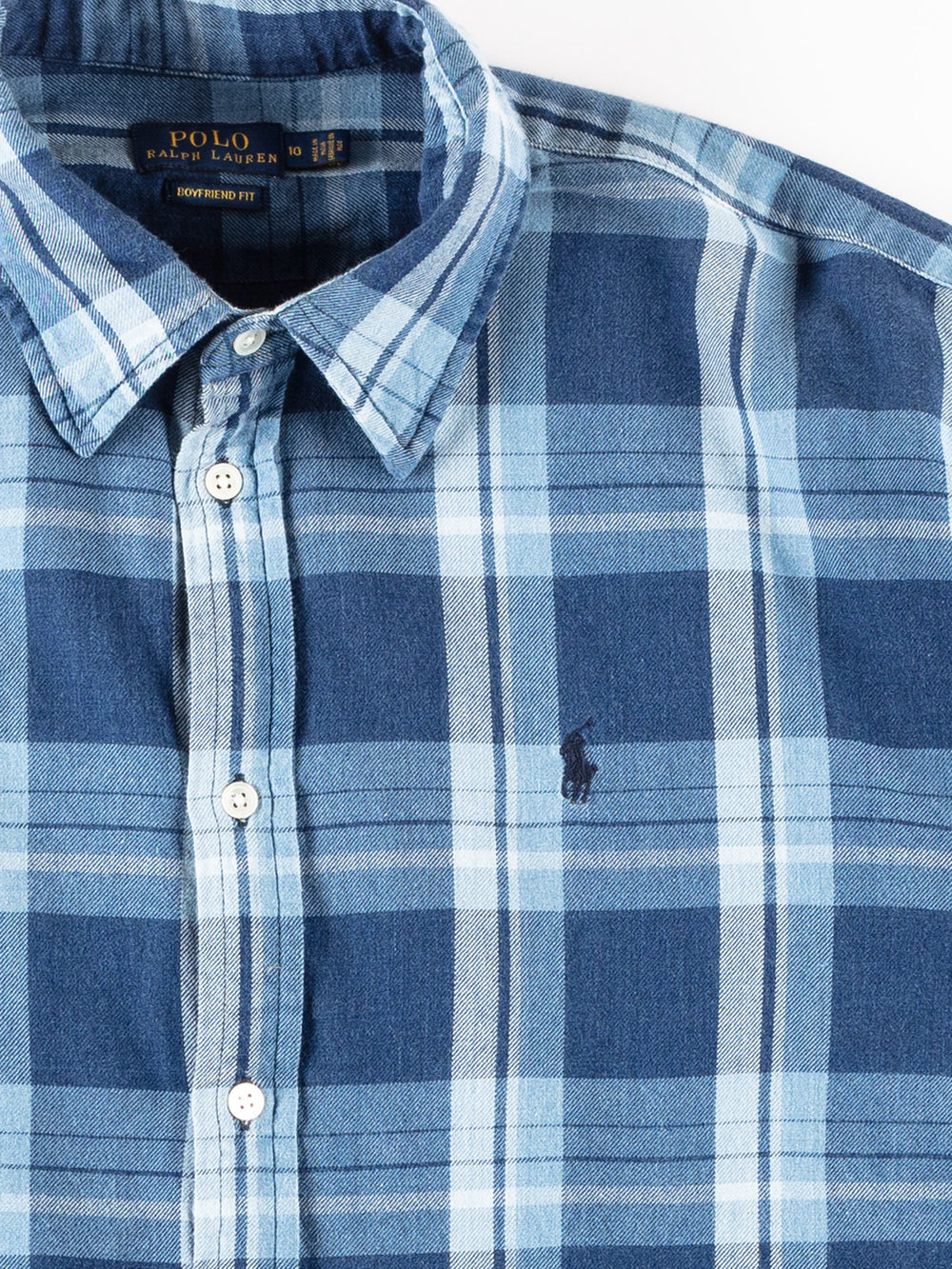 Vintage 00's Men Ralph Lauren Shirt in Blue