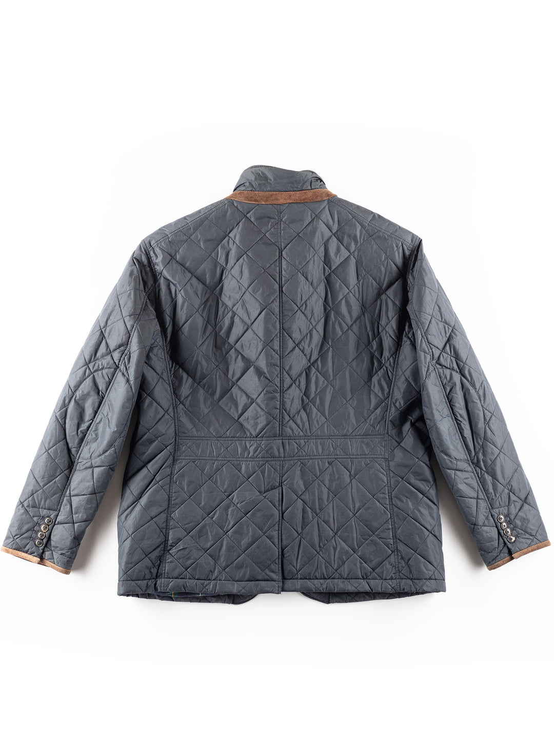 Vintage 2000. gadu vīriešu Ralph Lauren stepēta jaka zilā krāsā