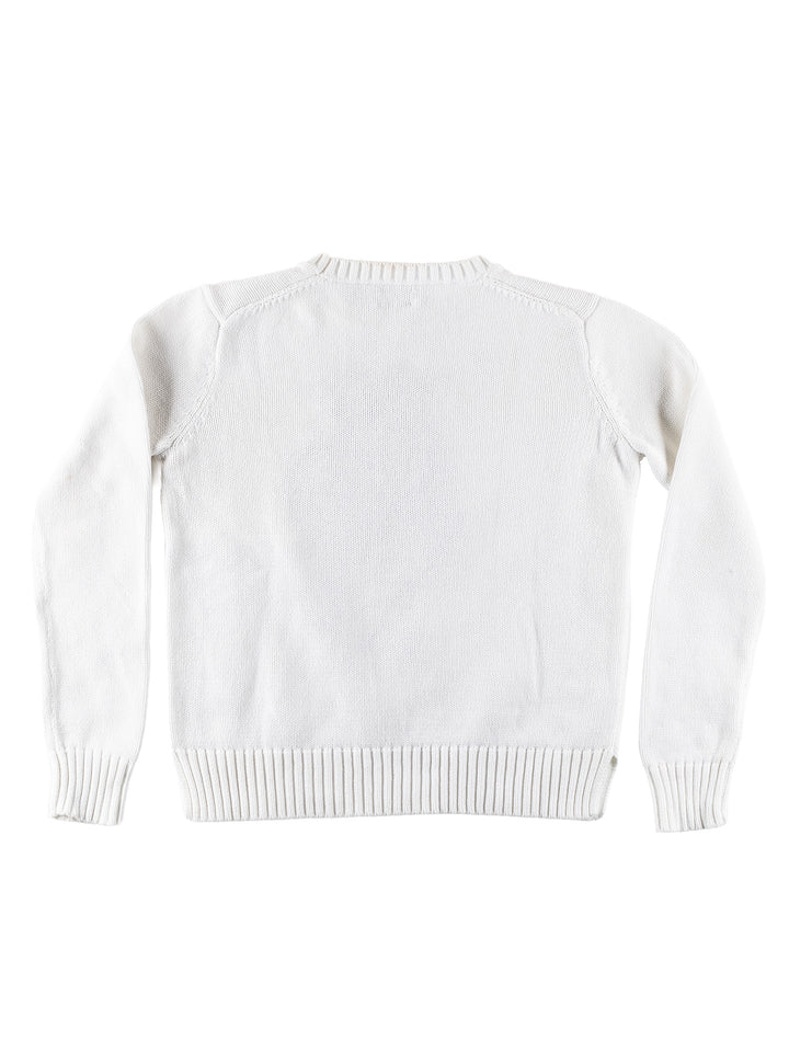 Vintage 2000. gadu Ralph Lauren džemperis ar polo lāci